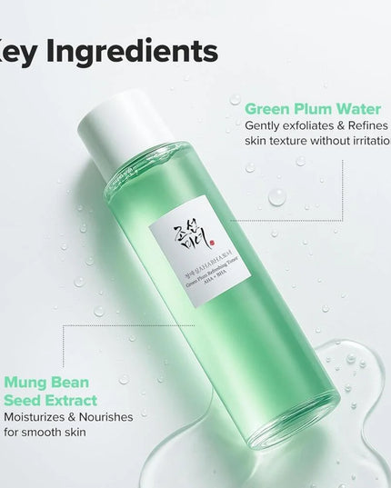 Beauty of Joseon Green Plum Refreshing Toner: AHA + BHA 150ml