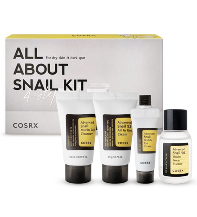 COSRX All About Snail Kit (4-Step Travel Set)