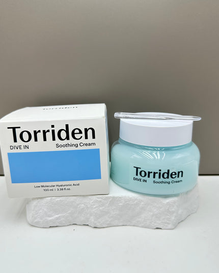 Torriden DIVE-IN Low Molecular Hyaluronic Acid Soothing Cream.