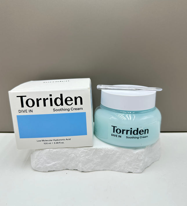 Torriden DIVE-IN Low Molecular Hyaluronic Acid Soothing Cream.