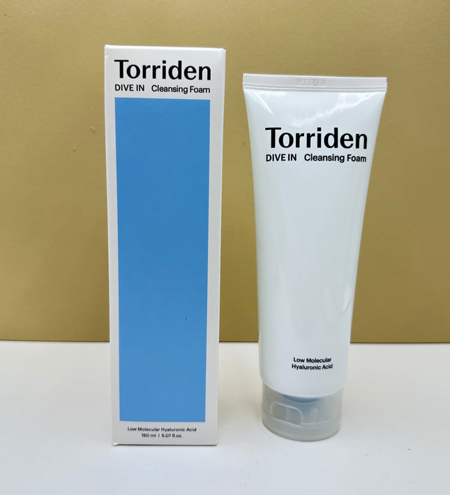 Torriden DIVE-IN Low Molecular Hyaluronic Acid Cleansing Foam