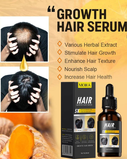 MOIKA Hair Growth Serum for Hair Loss 30ml