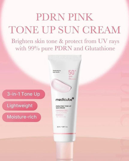 Medicube PDRN Pink Tone Up Sun Cream