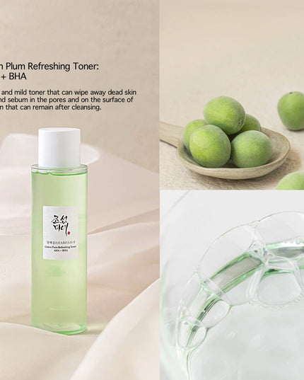 Beauty of Joseon Green Plum Refreshing Toner: AHA + BHA 150ml