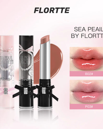 FLORTTE Sea Pearl Series Solid Lip Gloss Lip Stick
