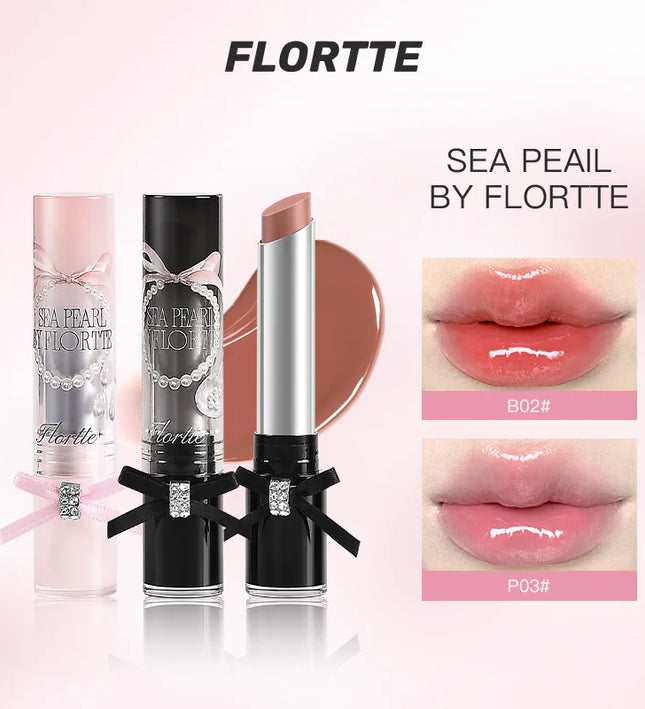 FLORTTE Sea Pearl Series Solid Lip Gloss Lip Stick