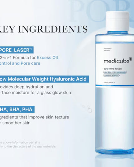 Medicube Zero Pore Toner 250ml