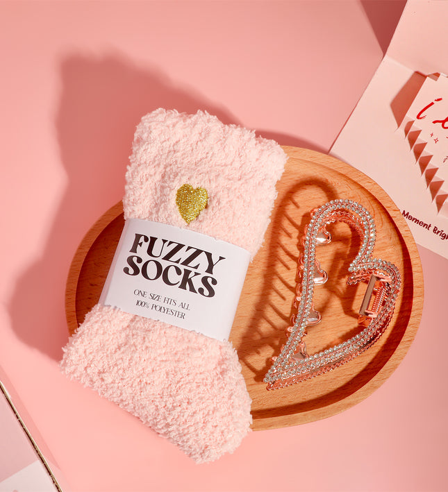 Pink Aroma Candle Bath Gift Box