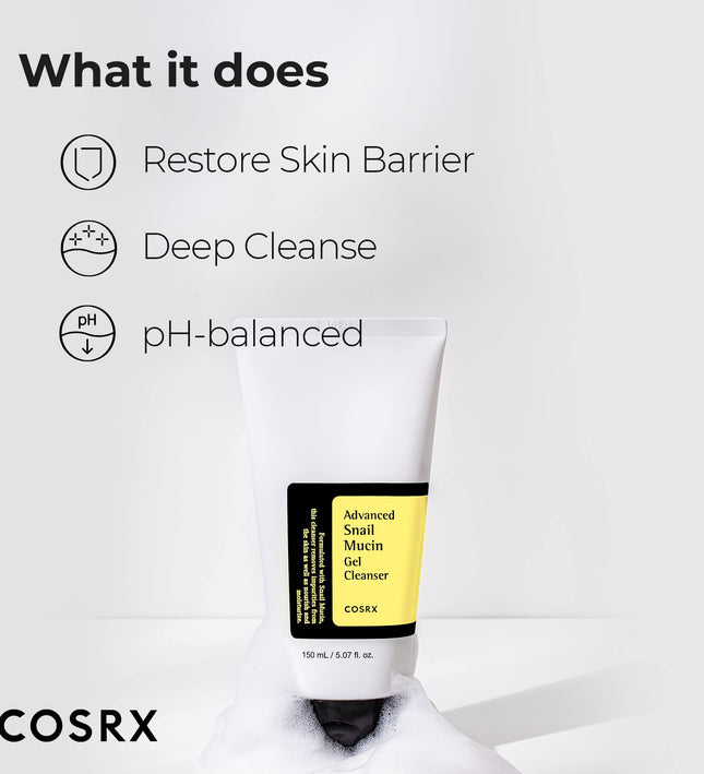 COSRX Advanced Snail Mucin Gel Cleanser 150ml