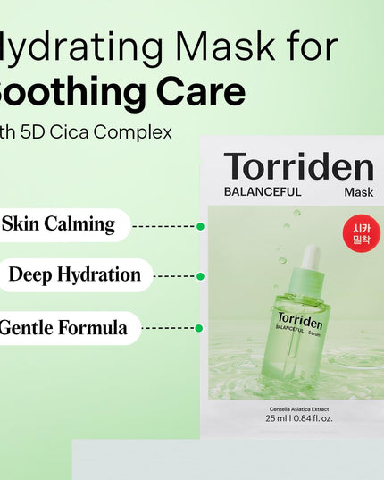 Torriden Balanceful Cica Mask 10 Pack