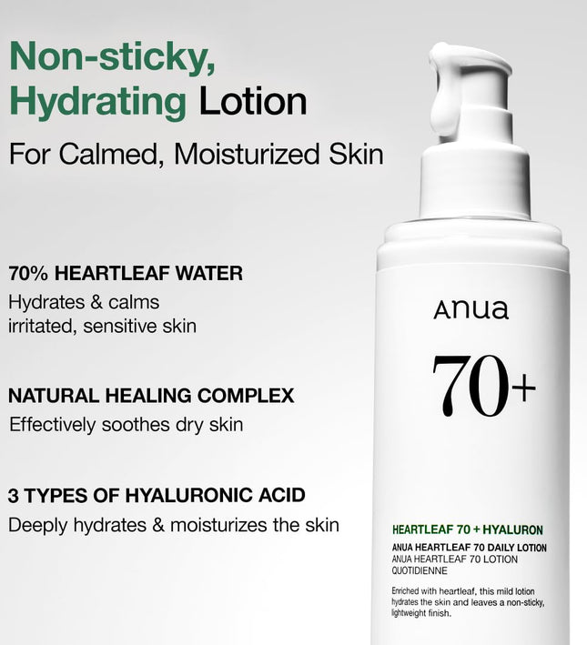 Anua Heartleaf 70 Daily Lotion 200ml