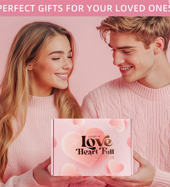 Pink Aroma Candle Bath Gift Box