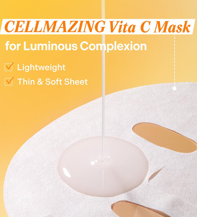 Torriden Cellmazing Vita C Brightening Mask 10 Pack