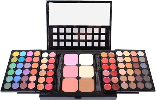 Pure Vie Professional 78 Colors Eye Shadow Palette Makeup Contouring Kit