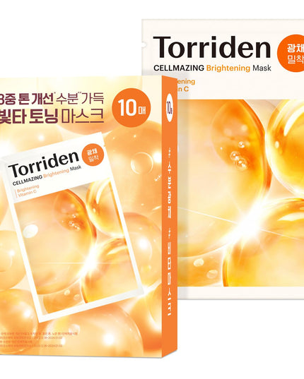 Torriden Cellmazing Vita C Brightening Mask 10 Pack