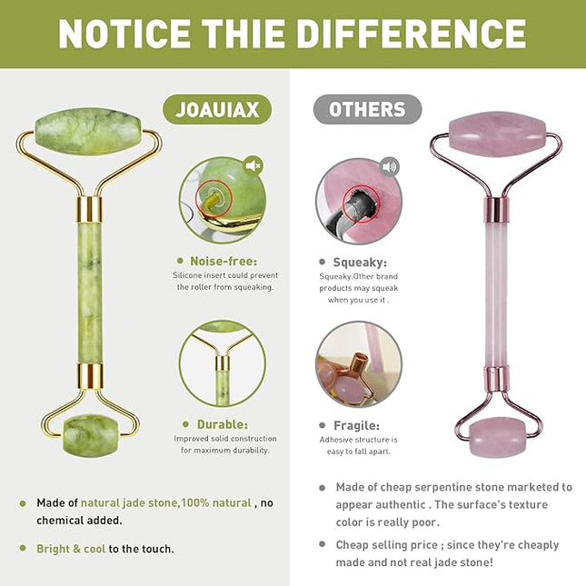 Jade Roller and Gua Sha Set