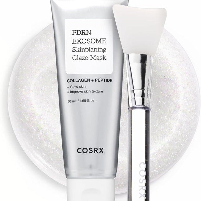 COSRX PDRN EXOSOME Skinplaning Glaze Mask 50ml with Brush