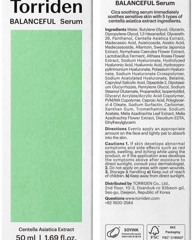 Torriden Balanceful Cica Serum