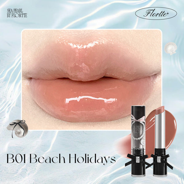 FLORTTE Sea Pearl Series Solid Lip Gloss Lip Stick