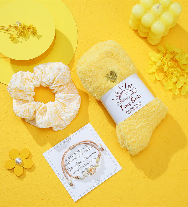 Aroma Sunflower Candle Bath Gift Box