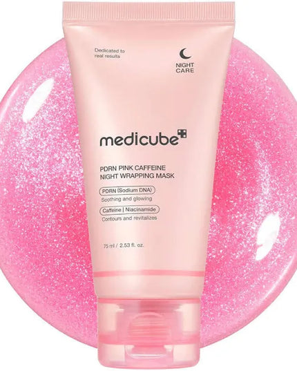 Medicube PDRN Pink Caffeine Night Wrapping Mask