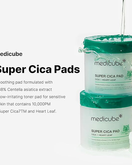 MEDICUBE Super Cica Toner Pad 70pcs/350g