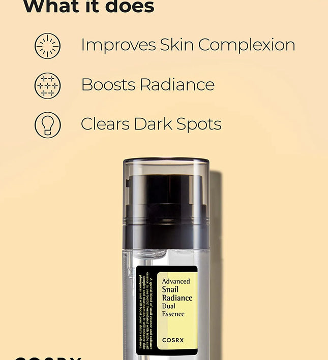 COSRX Advanced Snail Radiance Dual Essence 80ml