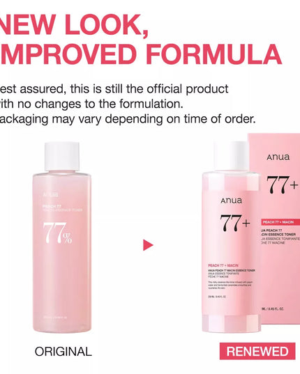 Anua Peach 77 Niacin Essence Toner 250ml
