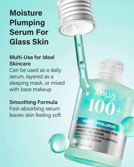 Anua PDRN + Hyaluron Capsule 100 Serum 30ml