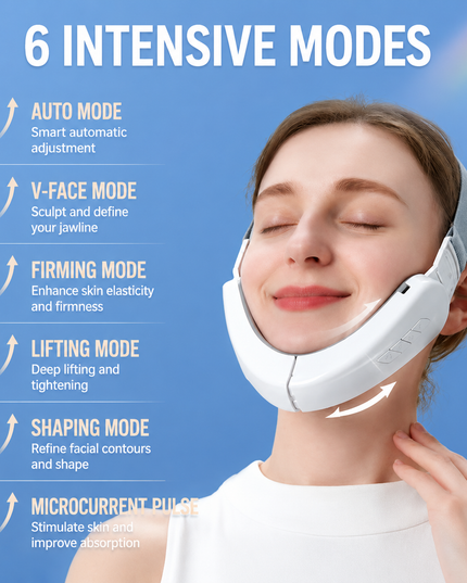 Mini V-Face Shaping Device – Hands-Free Facial Massager