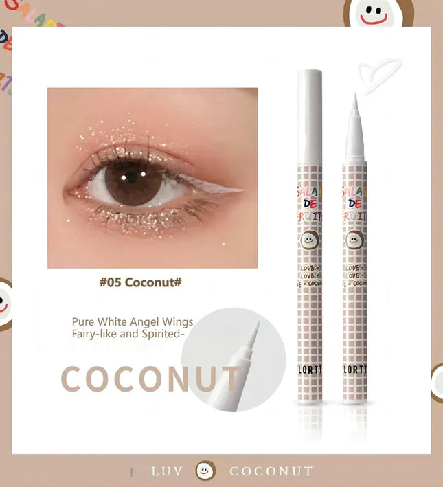 FLORTTE Fruity Colour Liquid Eyeliner Coconut