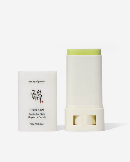 Beauty of Joseon Matte Sun Stick: Mugwort + Camelia SPF50+ PA++++
