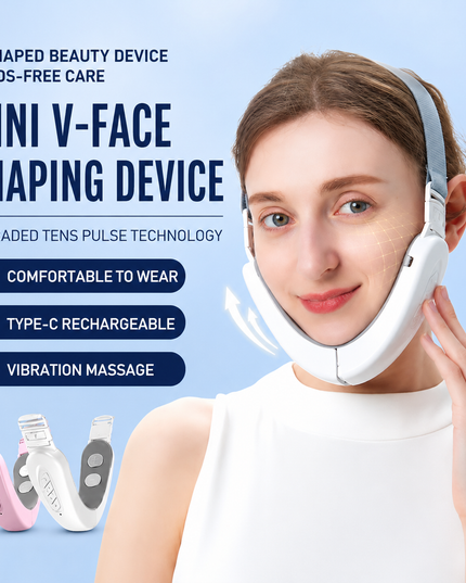 Mini V-Face Shaping Device – Hands-Free Facial Massager
