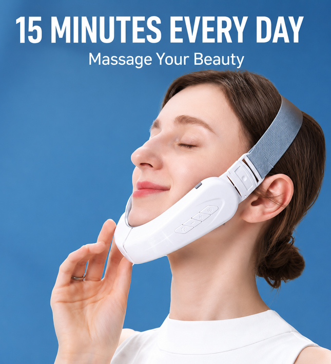 Mini V-Face Shaping Device – Hands-Free Facial Massager