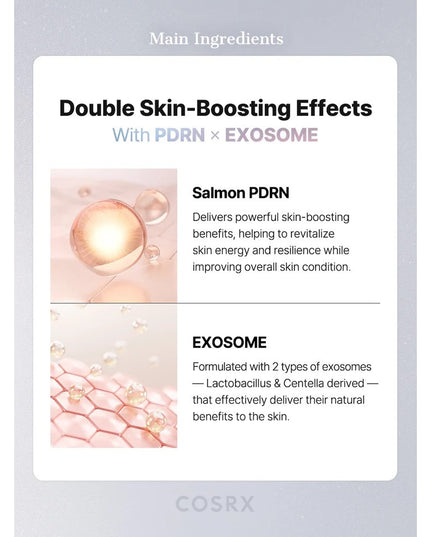 COSRX PDRN EXOSOME Skinplaning Glaze Mask 50ml with Brush