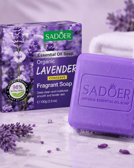SADOER Essential Oil Soap Collection – 100g