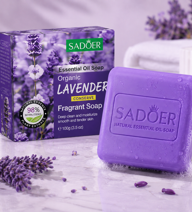 SADOER Essential Oil Soap Collection – 100g
