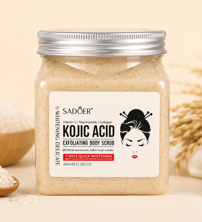 SADOER Exfoliating Body Scrub Collection – 350g