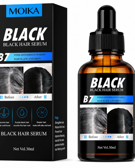 MOIKA Black Hair Serum for Hair Loss 30ml