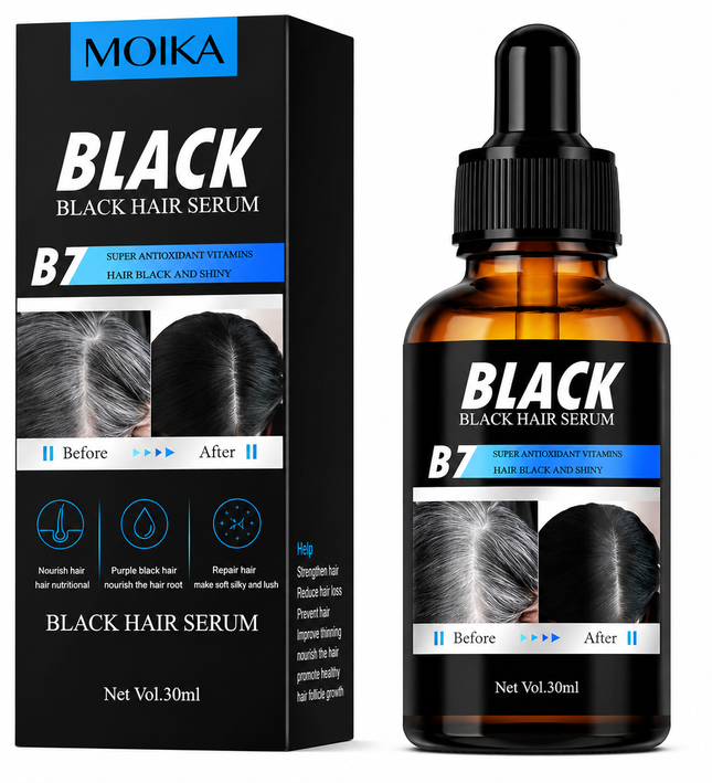 MOIKA Black Hair Serum for Hair Loss 30ml
