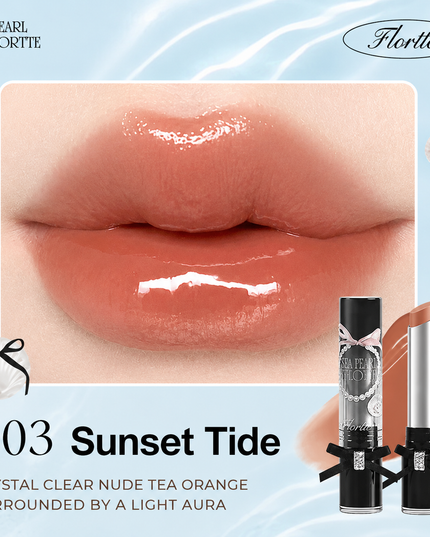 FLORTTE Sea Pearl Series Solid Lip Gloss Lip Stick