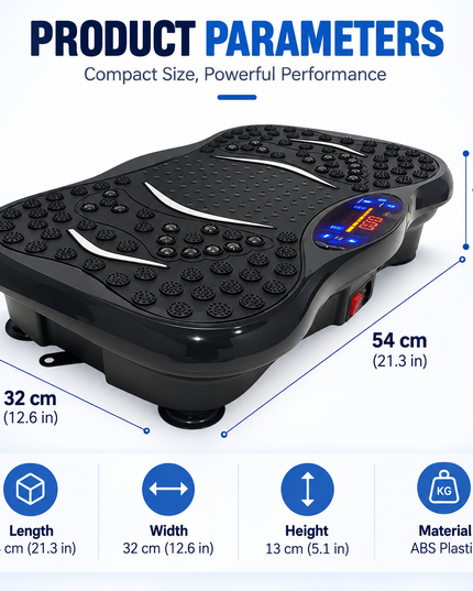 Vibration Plate Fitness Exercise and Massage Machine