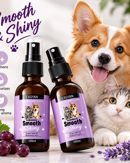 Smooth and Shiny Pet Fur Care Spray – 100ml