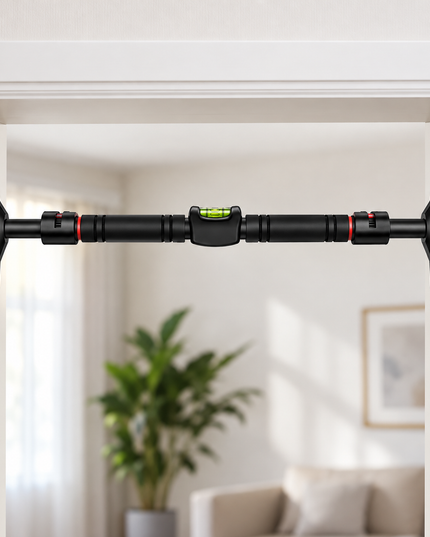 Adjustable Doorway Pull Up Bar – Heavy Duty Home Workout Bar 96–135cm