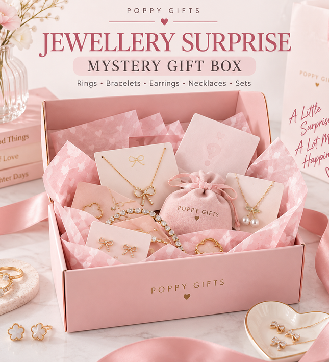 🎀 Poppy Gifts Luxury Jewellery Surprise Mystery Box