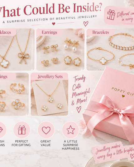 🎀 Poppy Gifts Luxury Jewellery Surprise Mystery Box