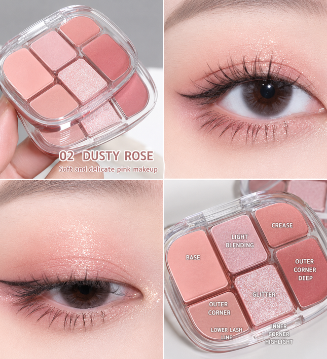 Sweet Mint 6-Colour Eyeshadow Palette