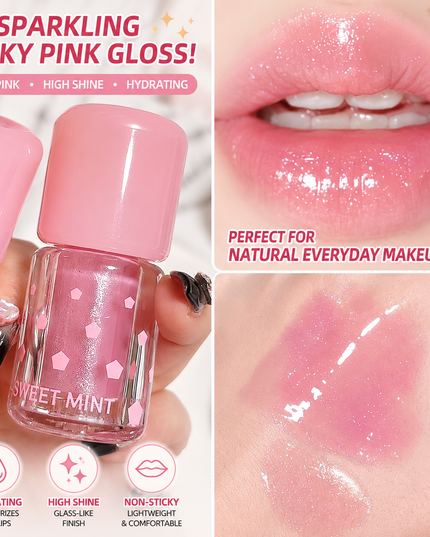 Sweet Mint Water Light Pink Lip Balm