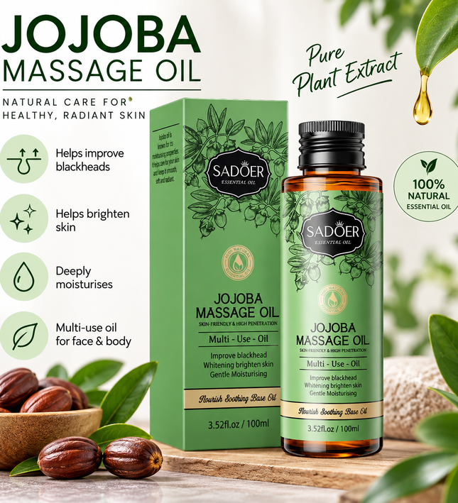 Jojoba Massage Oil – 100ml