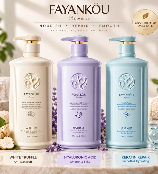 Salon-Inspired Hair Care Shampoo and Conditioner – 500ml
